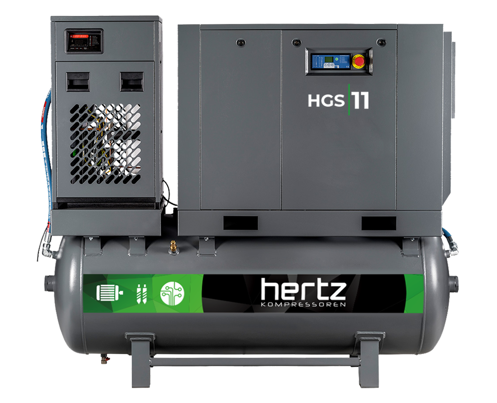 HGS-HSC serijos sraigtiniai kompresoriai